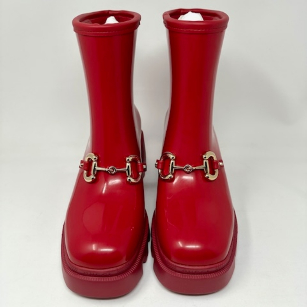 Gucci Horsebit Rubber Boots